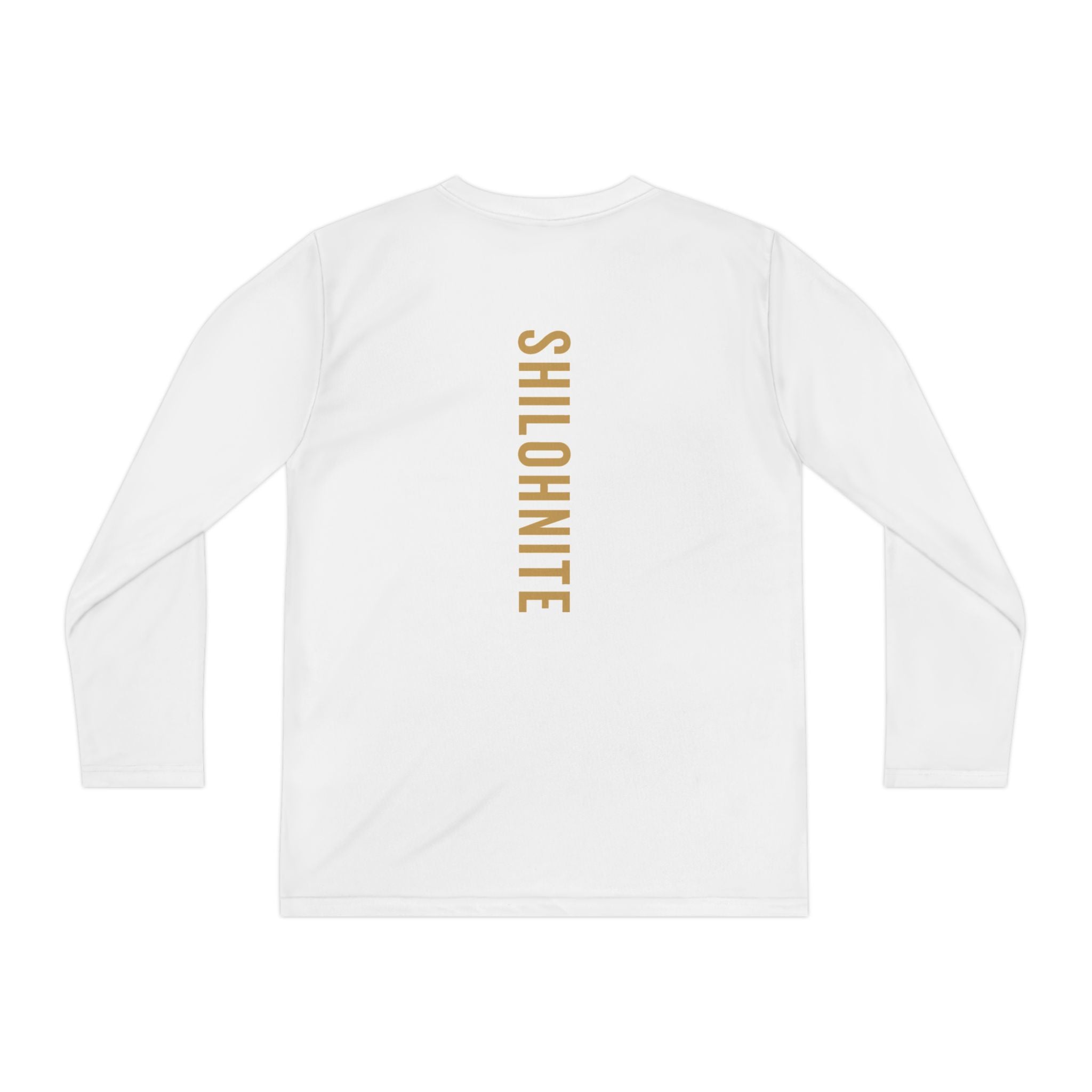 Youth Long Sleeve Tee - "The Best Gift Ever Holy Spirit" Christian Faith Shirt (Back SHILOHNITE)