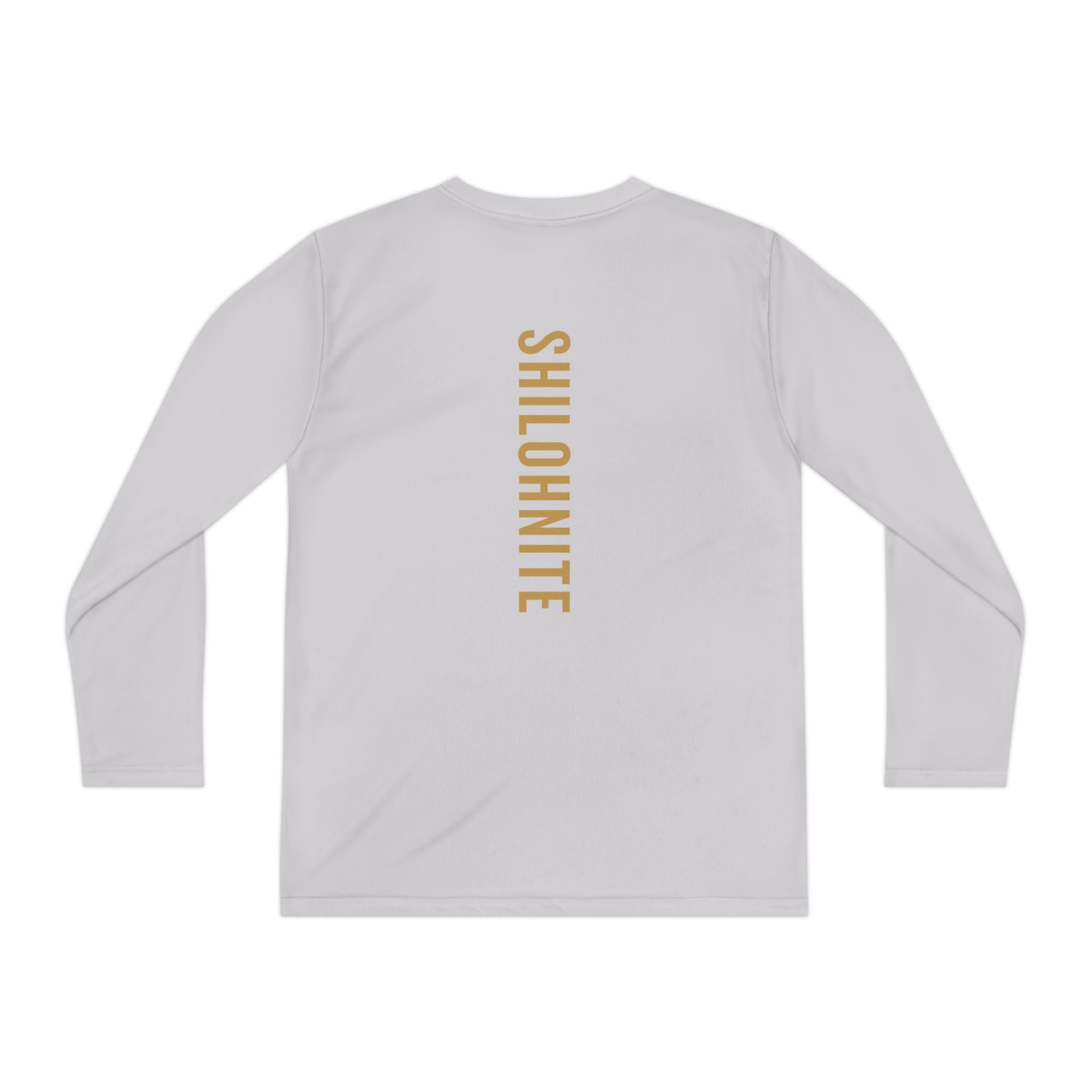 Youth Long Sleeve Tee - "The Best Gift Ever Holy Spirit" Christian Faith Shirt (Back SHILOHNITE)