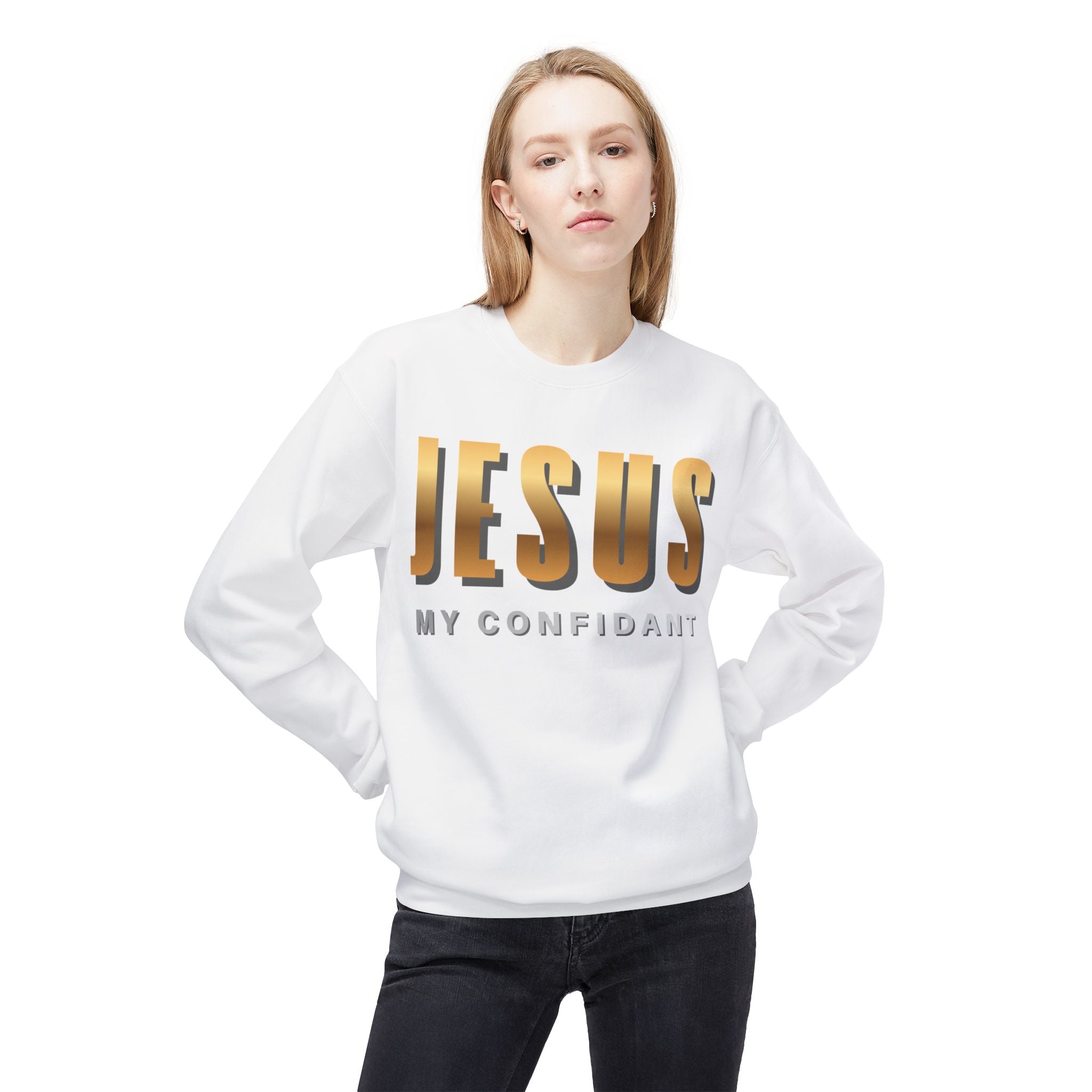 Jesus My Confidant Crewneck Sweatshirt